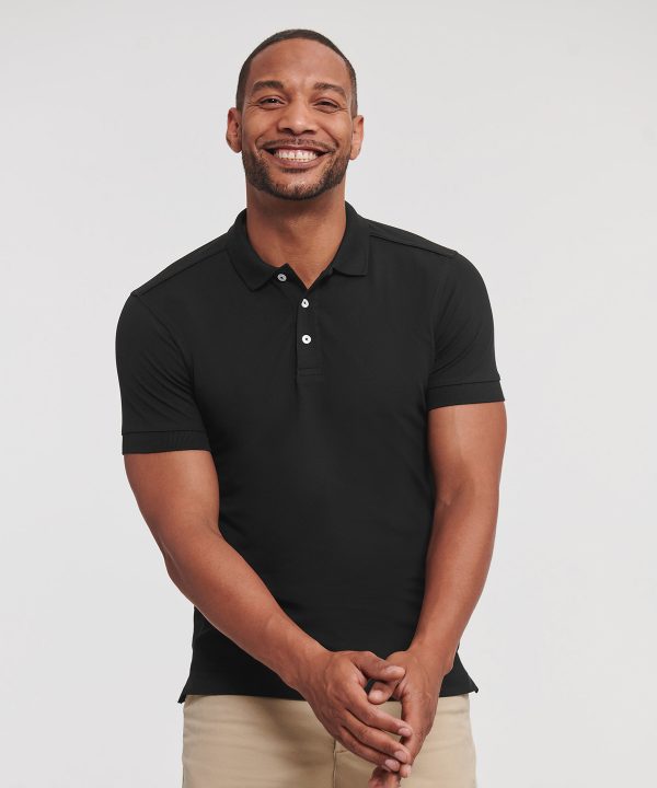 Russell Europe  ~  Stretch polo