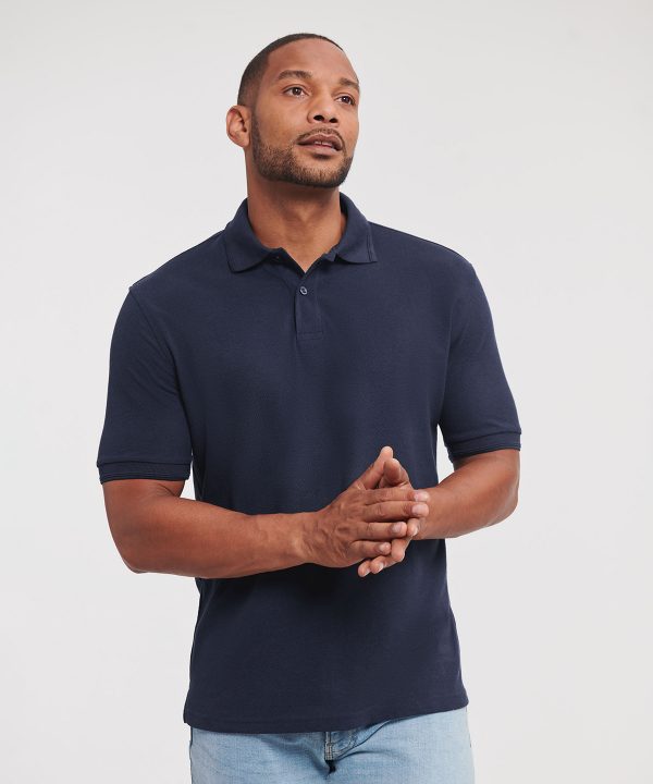 Russell Europe  ~  Hard-wearing 60?C wash polo