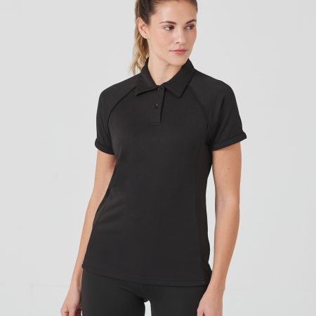 Finden & Hales  ~  Women's piped performance polo