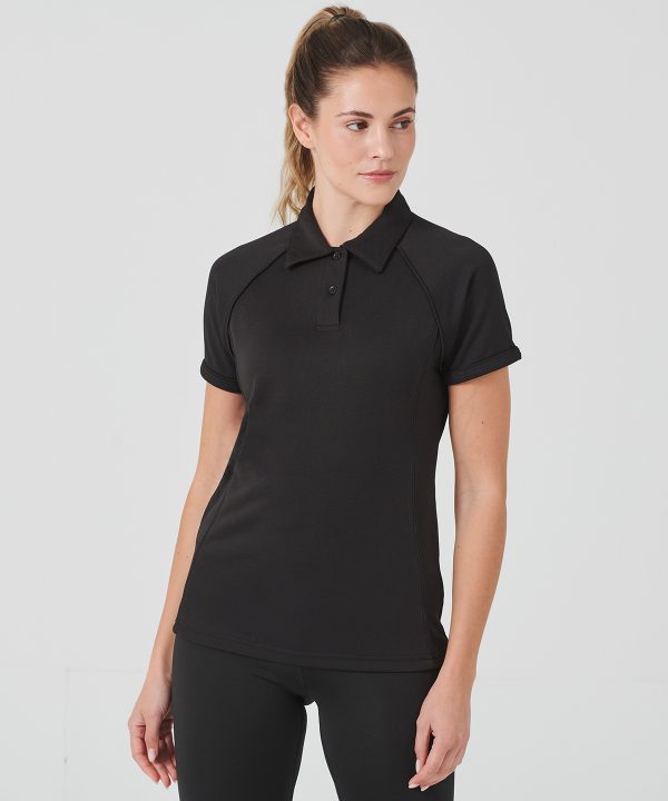 Finden & Hales  ~  Women's piped performance polo