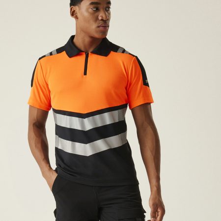 Regatta High Visibility  ~  Hi-Vis X-Pro Polo (Class 1)