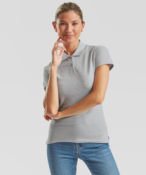 Fruit of the Loom  ~  Women's premium polo