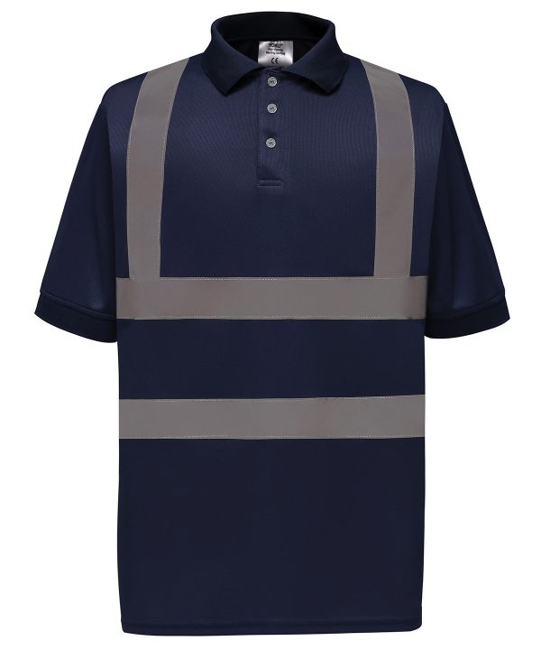 Yoko  ~  Hi-vis short sleeve polo (HVJ210)